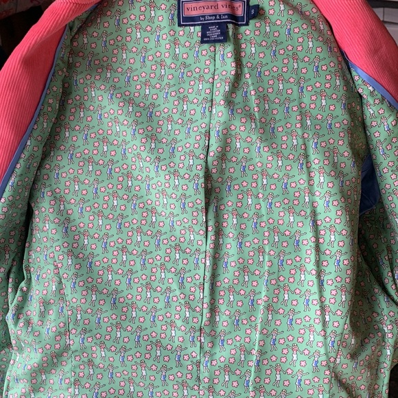 Vineyard Vines Pink Corduroy Blazer - Small - EUC - Picture 6 of 8